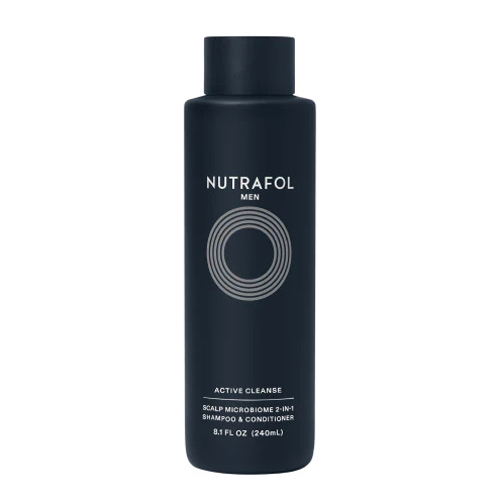 Nutrafol Men Active Cleanse Scalp Microbiome 2-in-1 Shampoo and Conditioner